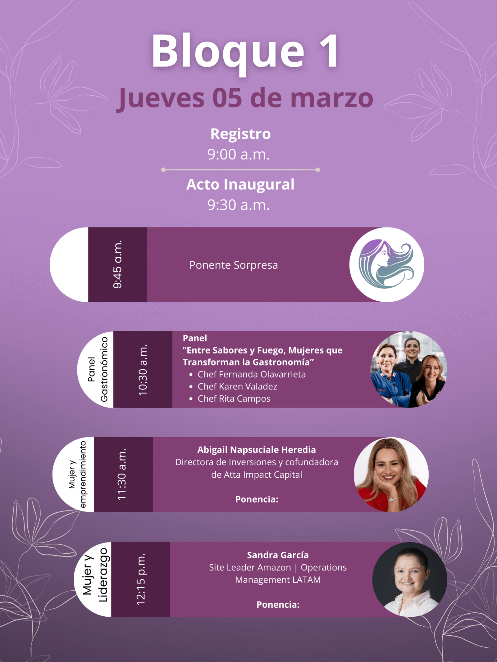 Bloque 1 Matutino (5 de marzo)